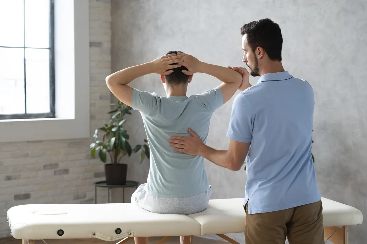 Lumbalgia tratada con fisioterapia